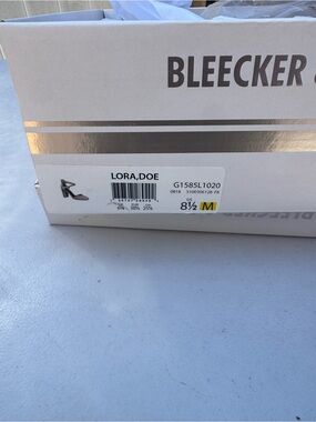 BLEECKER Lora,Doe Women's Black Heels